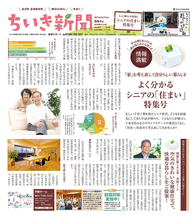 ちいき新聞 よく分かるシニアの「住まい」特集号