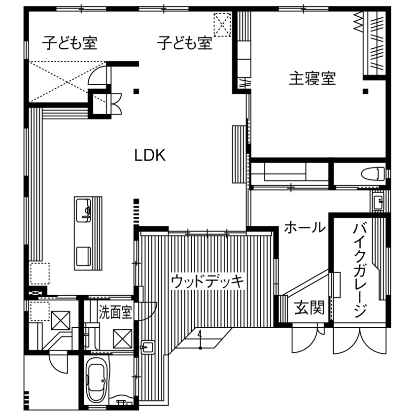 千葉で平屋のガレージハウスを建てたい 気になる価格と間取りの事例は 日建ホーム