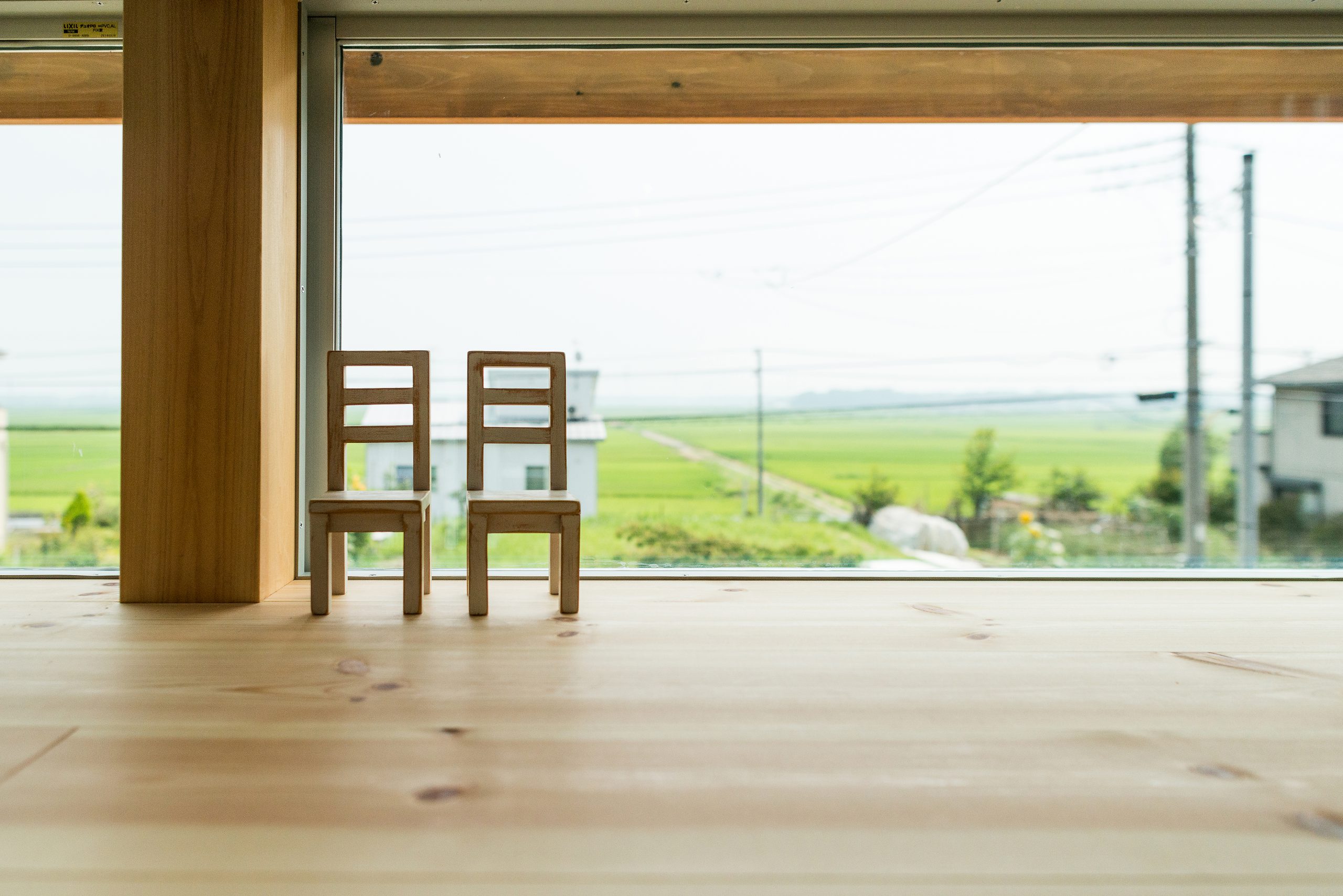 千葉県郊外の土地は田園風景も広がる