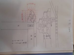 手書きの図面