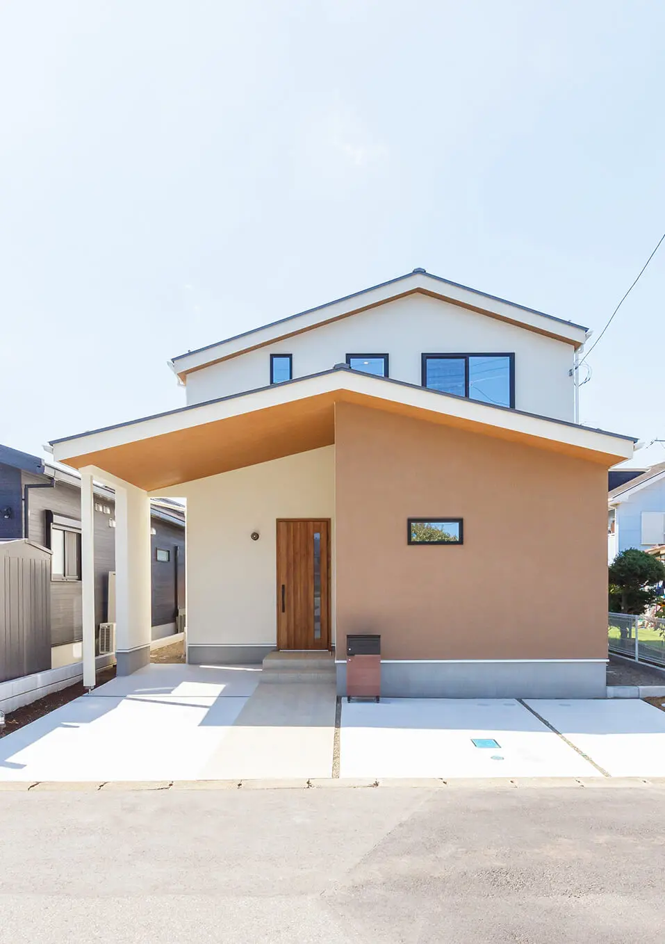 切妻屋根で和を感じる住まい（千葉県野田市）