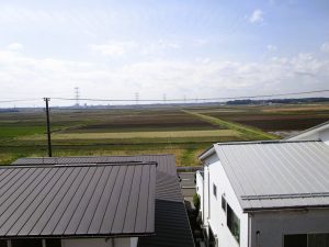 2階からの眺望