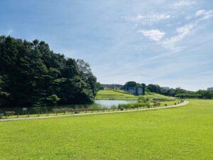 北総花の丘公園遠景