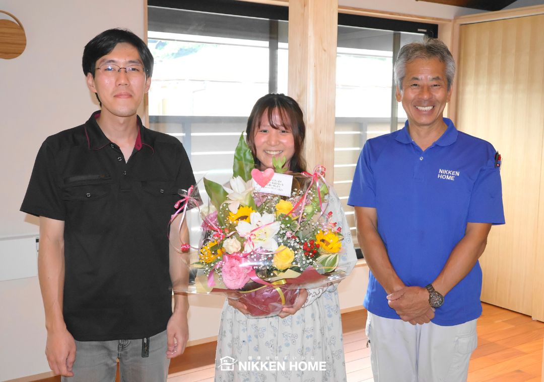 お引渡し式