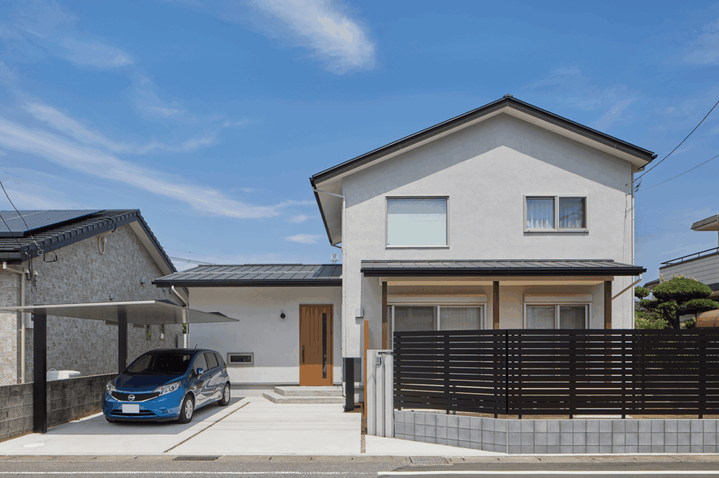 シンプルな家の施工事例