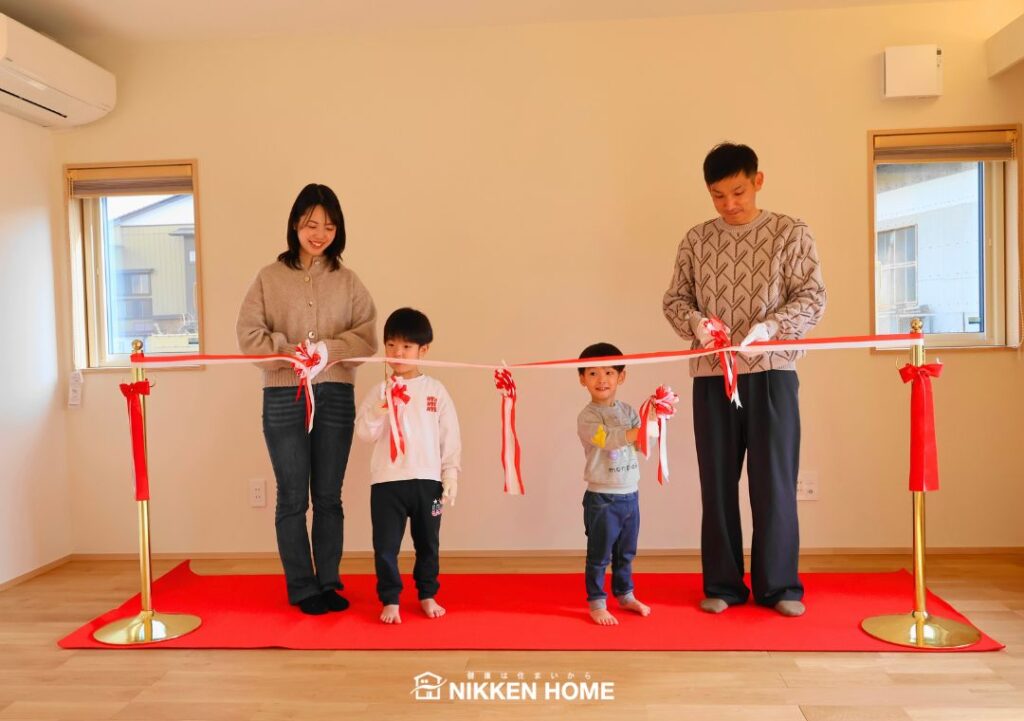 W様邸お引き渡し式