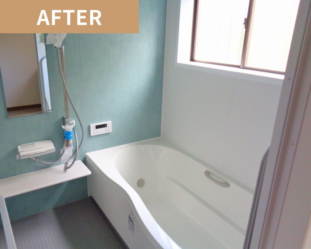 浴室施工後