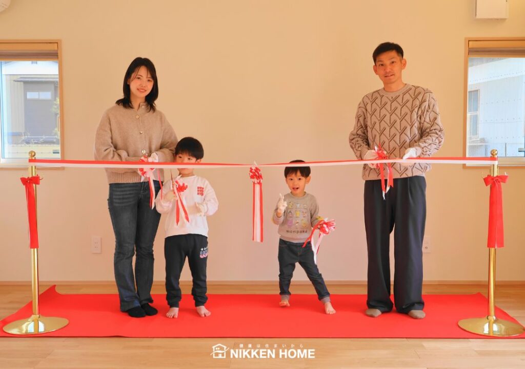 W様邸お引き渡し式